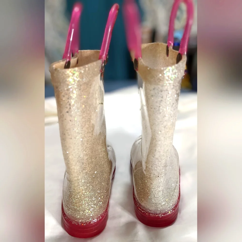 Member's Mark Girls Glitter Rain Boots